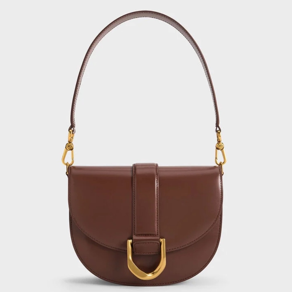Charles & Keith Gabine Saddle Bag